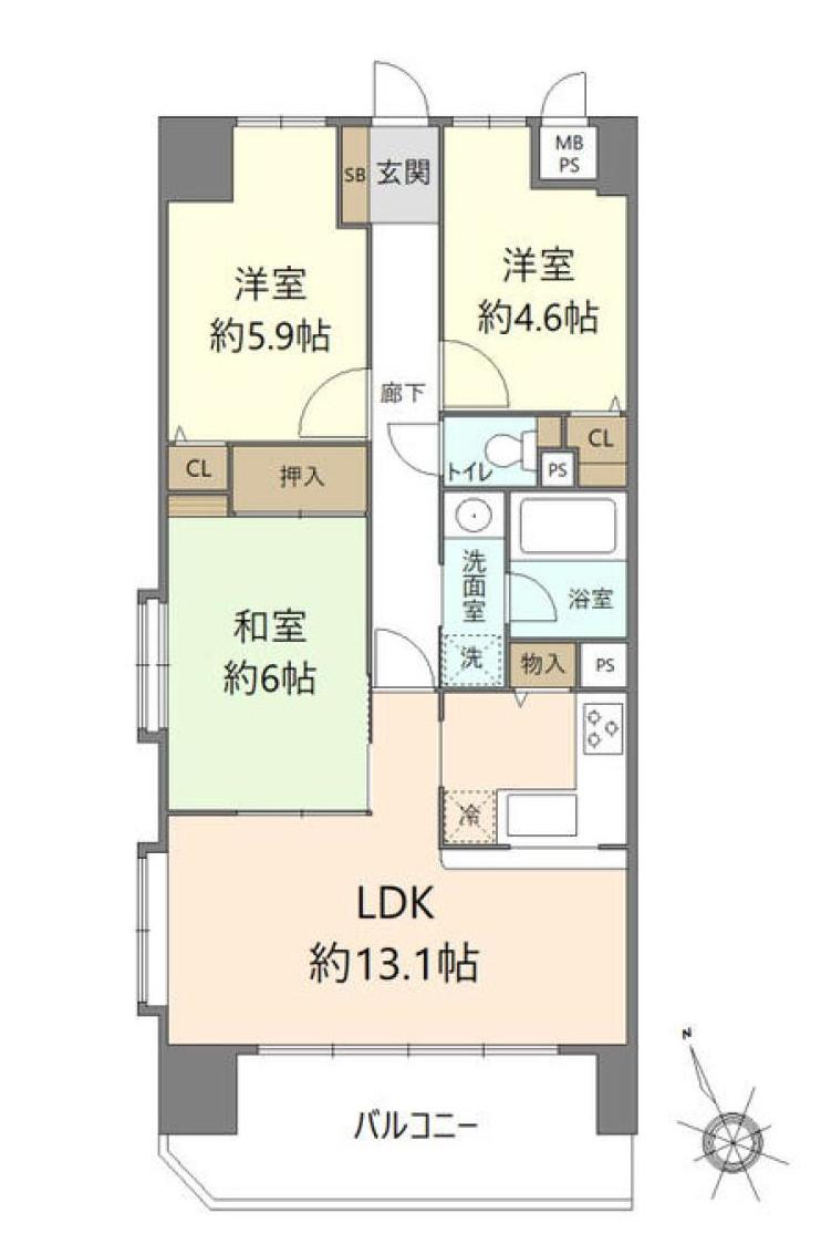 ライオンズマンション橋本台第２