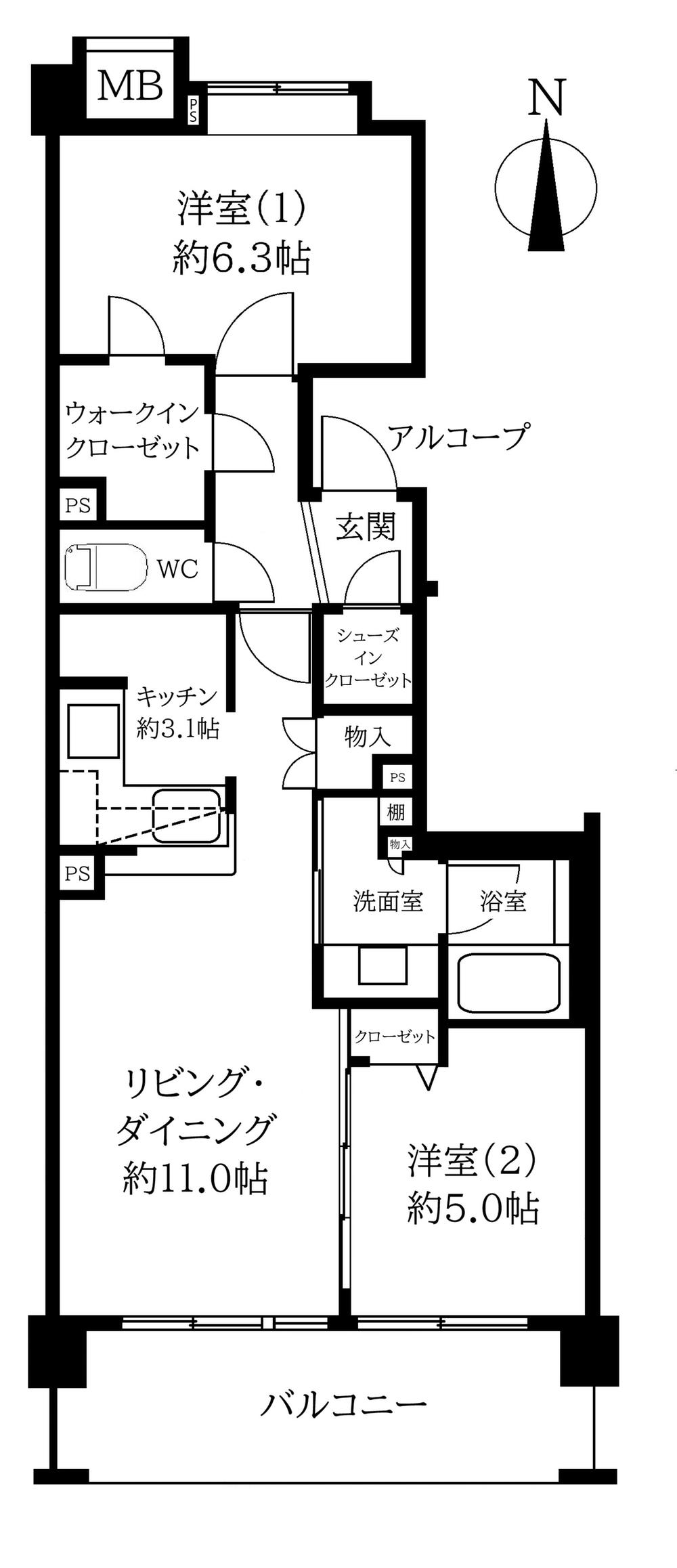 クレストフォルム武蔵新城サウススクエア