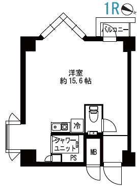 渋谷駅徒歩3分　事務所使用も可能　角部屋・フルリノベーション　プリメーラ道玄坂