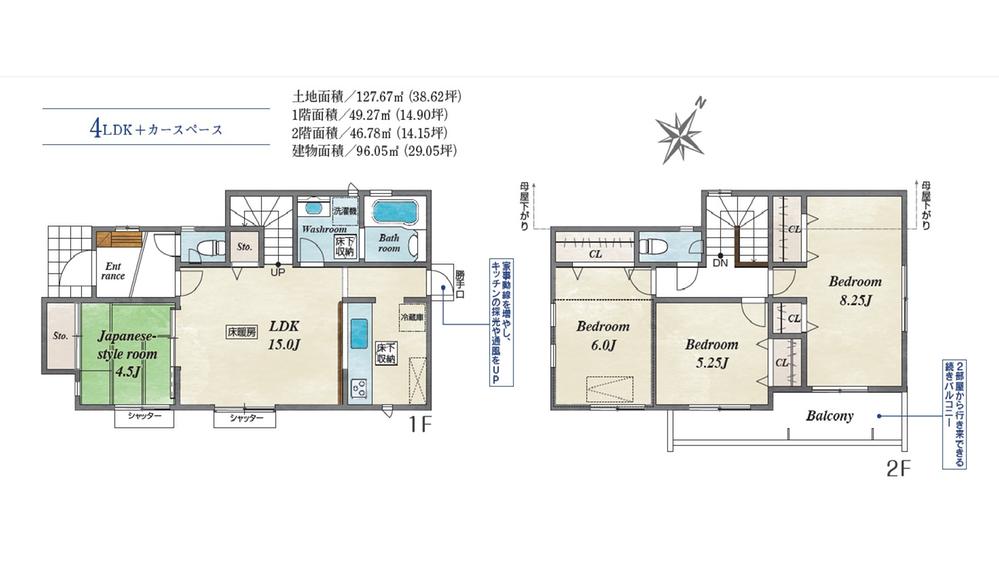 町田市木曽西5丁目中古一戸建て