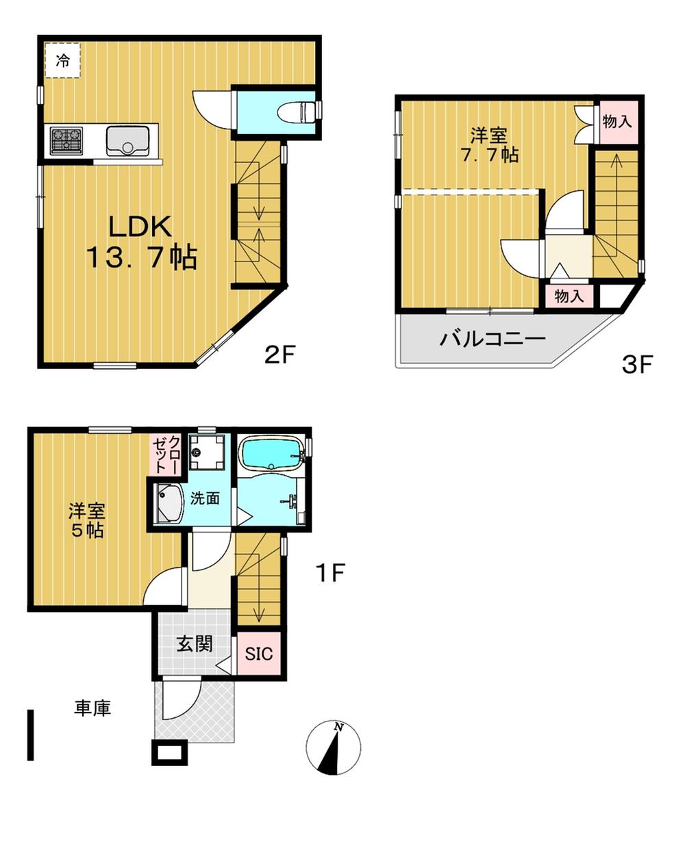 桜台４（桜台駅） 6380万円