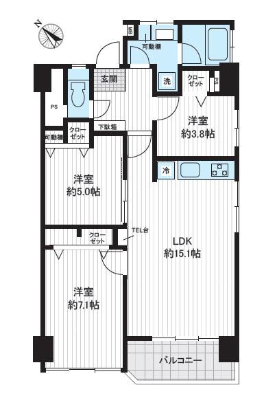 小栗原住宅3号棟