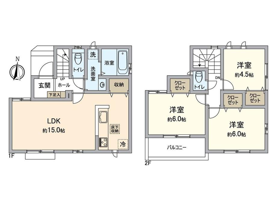 大字下安松（秋津駅） 3290万円