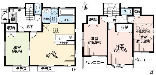 錦町（北上尾駅） 2780万円