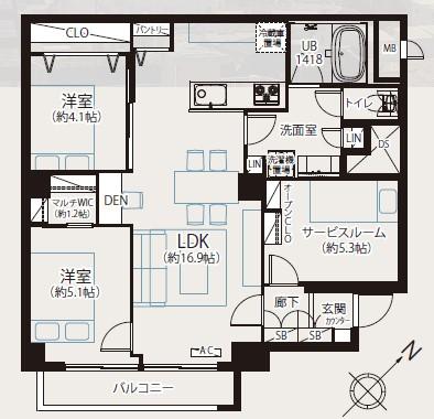 戸山マンション