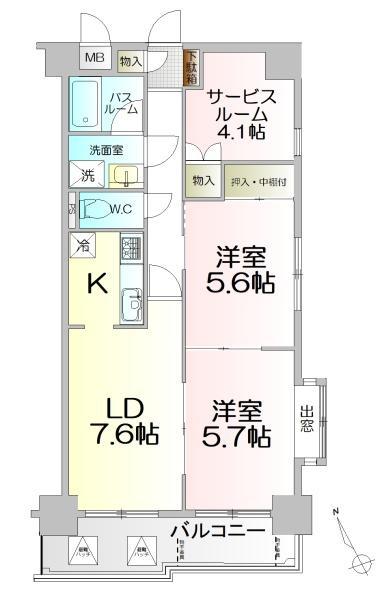 キャッスルマンション所沢有楽町