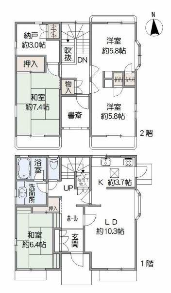 西新井４（谷在家駅） 4100万円