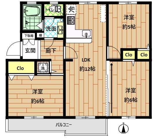 リノベーション物件！　鶴川2丁目団地15街区1号棟