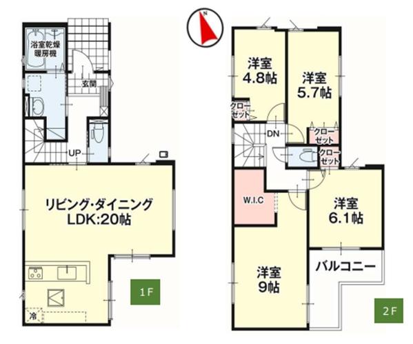 城北４（小山駅） 2698万円