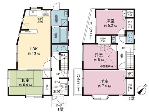 大字安行慈林（新井宿駅） 2799万円