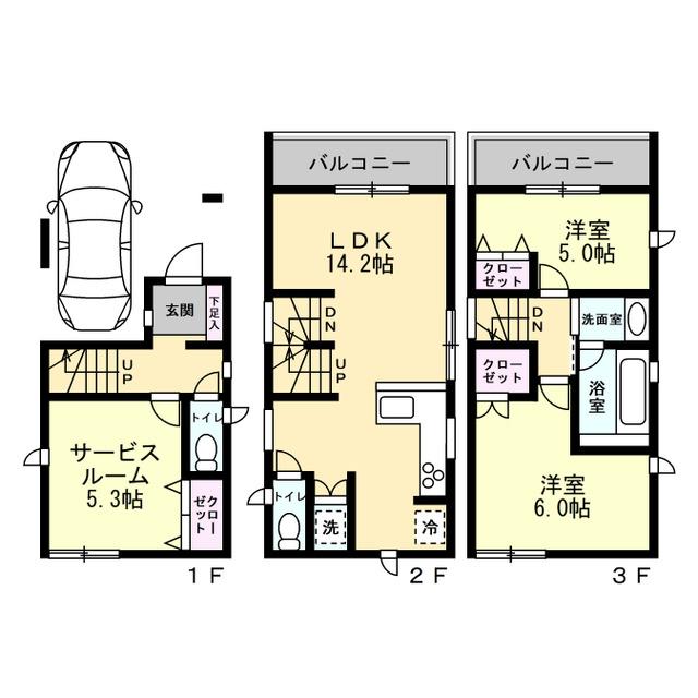 江東区亀戸４丁目　築浅中古戸建て