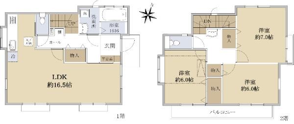 田柄４（地下鉄赤塚駅） 6280万円