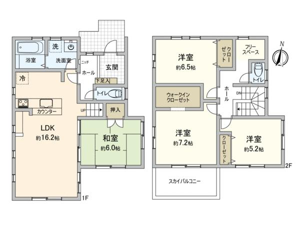 清水町（北坂戸駅） 3480万円