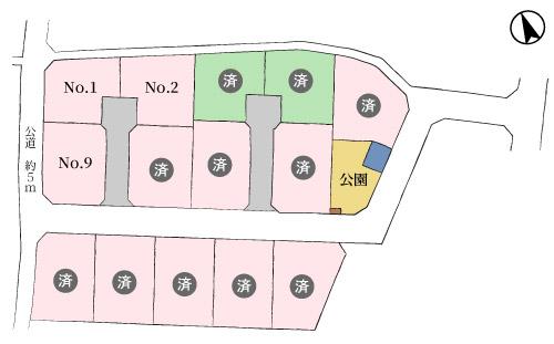 トラストガーデン河和田Ⅱ期　14区画