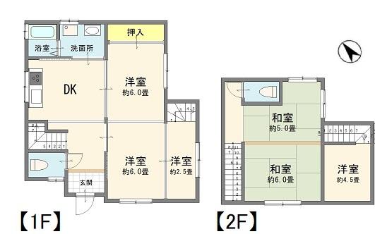 大字小室（志久駅） 1300万円