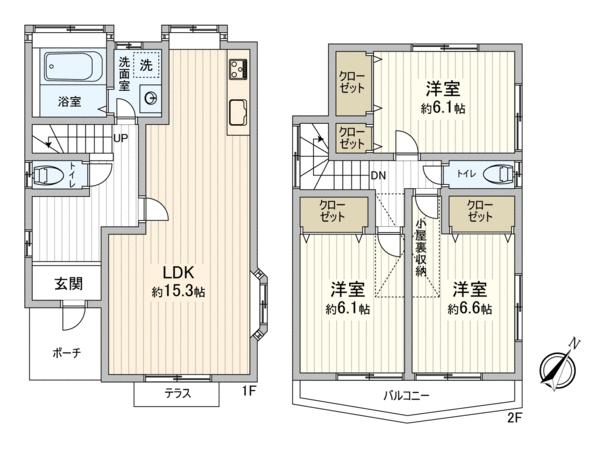 権太坂３ 3350万円