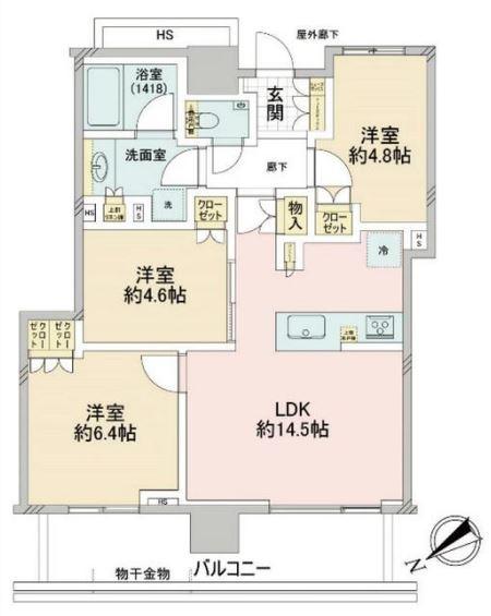 グレーシアタワーズ海老名ウエスト15階