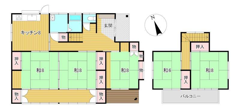 detached 茨城県日立市大みか町４