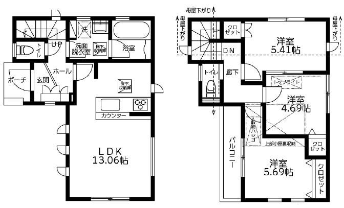 耐震性と省エネ性を重視したハイクオリティ新築戸建て