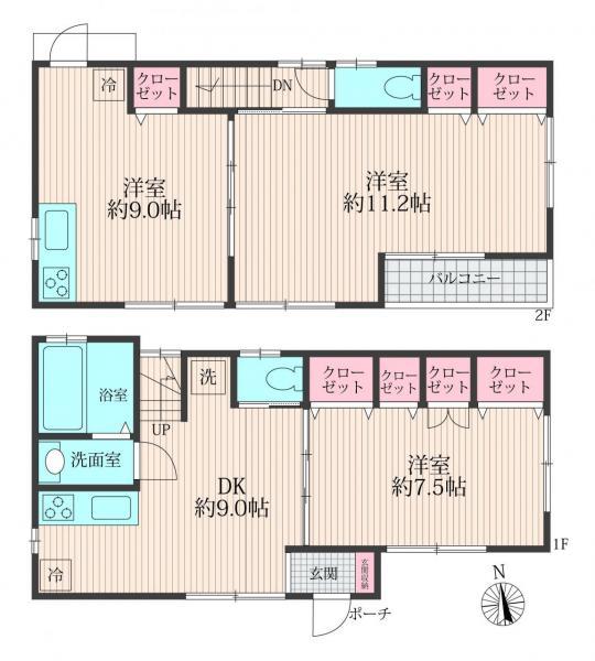 加賀２（谷在家駅） 3399万円