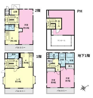 清水ケ丘（南太田駅） 2680万円