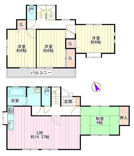 西原１（江戸川台駅） 3100万円