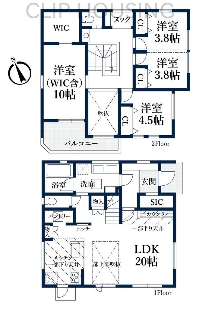 上野町（八王子駅） 7190万円