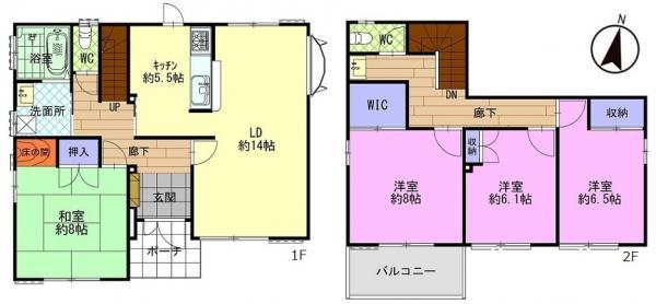 豊郷台２（東武宇都宮駅） 1780万円