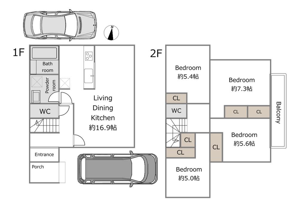 久木5丁目・建築条件付き売地全2区画