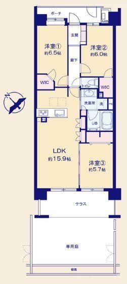 コスモ・ザ・パークス調布多摩川