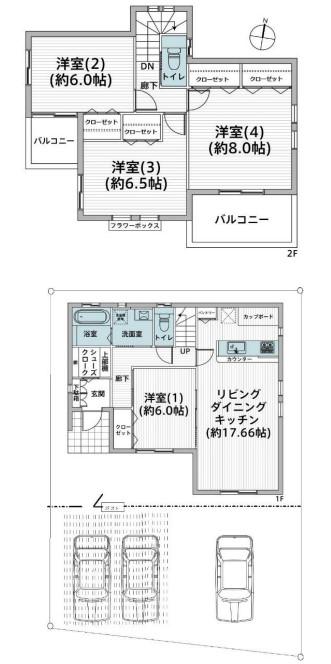 北３（幸手駅） 2190万円