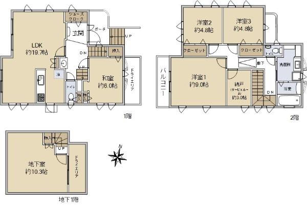 大場町（あざみ野駅） 6980万円