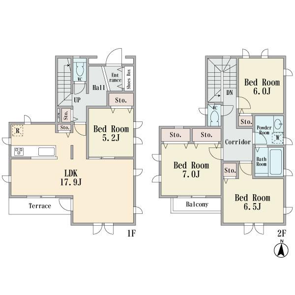 犬蔵２丁目　戸建分譲住宅　