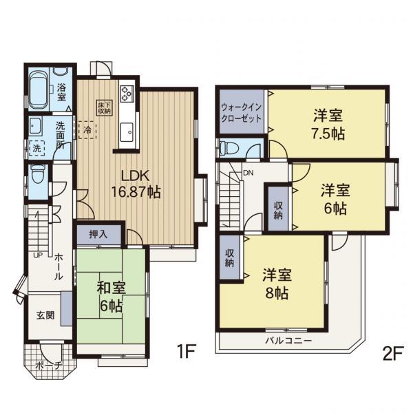 いぶき野（十日市場駅） 4980万円