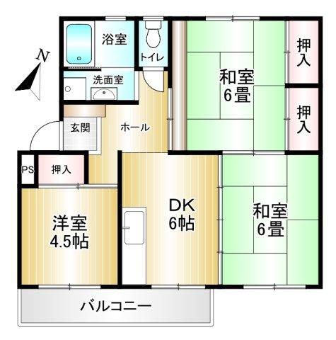 竹山団地4309号棟