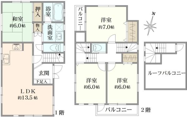 八ケ崎３（馬橋駅） 3250万円