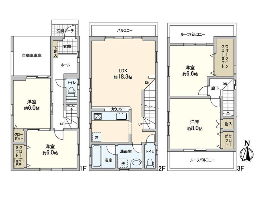 元郷２（川口元郷駅） 4280万円