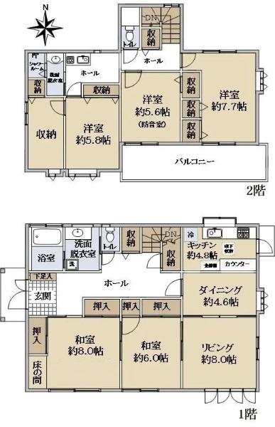 能見台５（金沢文庫駅） 5480万円