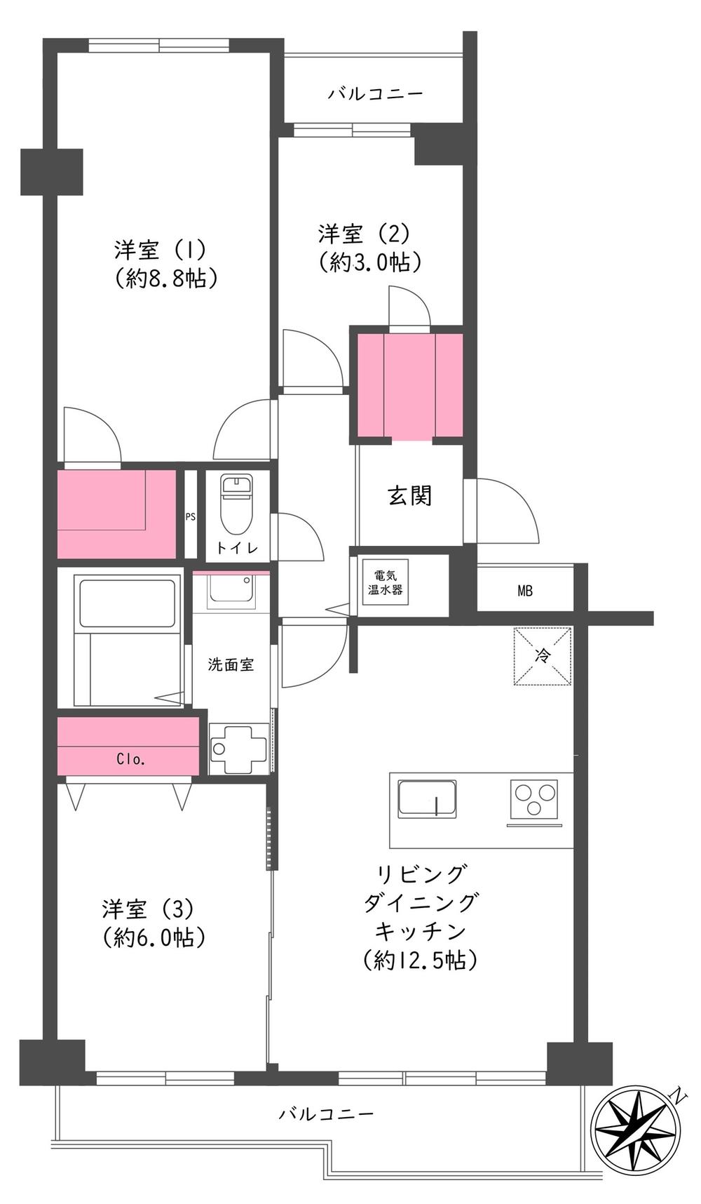 小手指ハイツ R棟