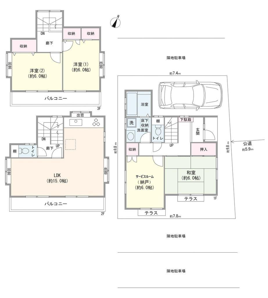 3LDK　３冊おまとめ アットホーム】ザ・梅田タワー 18階 3LDK[1013397787]大阪市