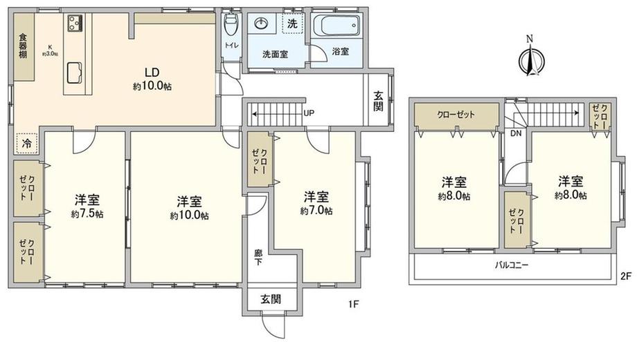 大字下松原（上福岡駅） 3780万円