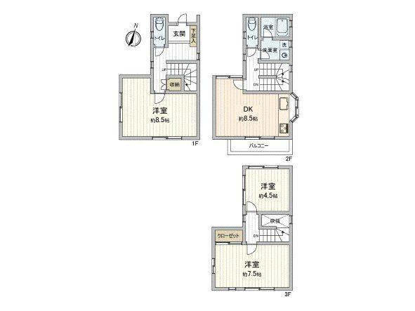 別所６（上大岡駅） 2299万円