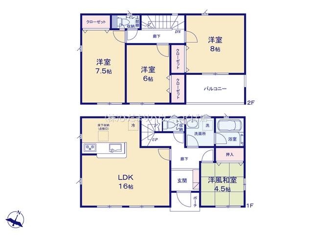 ＊選べる間取りが魅力的＊子育てエコホーム対象＊　水戸市石川第4　新築戸建