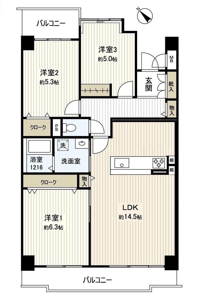 シャルマン幕張２号棟