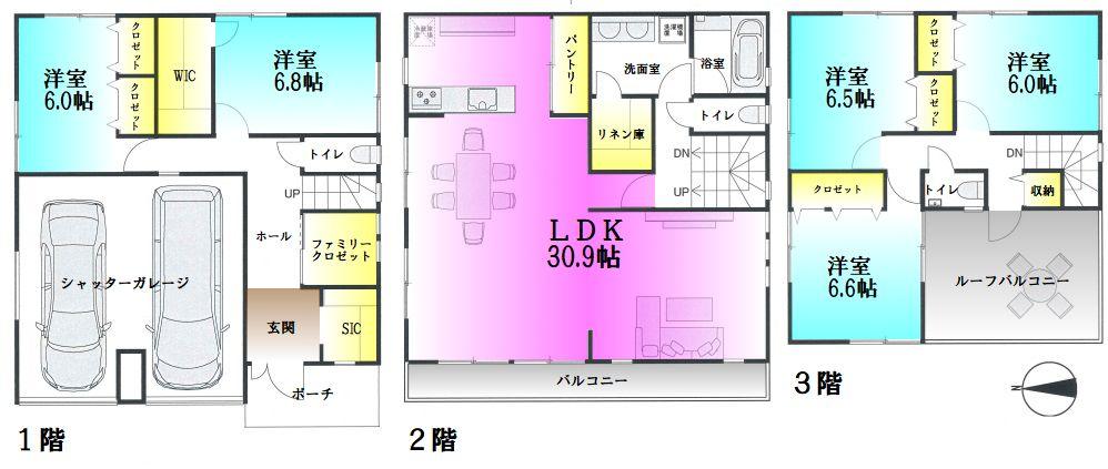 大森西３（大森町駅） 1億2740万円