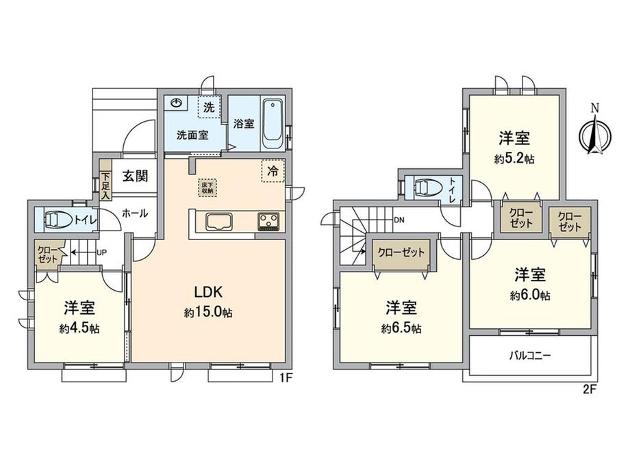 大字上安松（新秋津駅） 3590万円