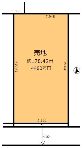 川越市新宿町4丁目土地