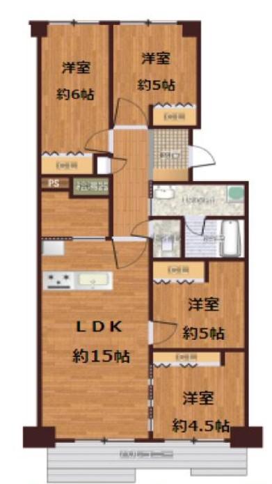 東砂3丁目ハイツ1号棟