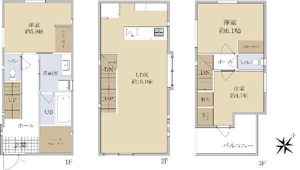 目黒本町５（西小山駅） 1億2800万円