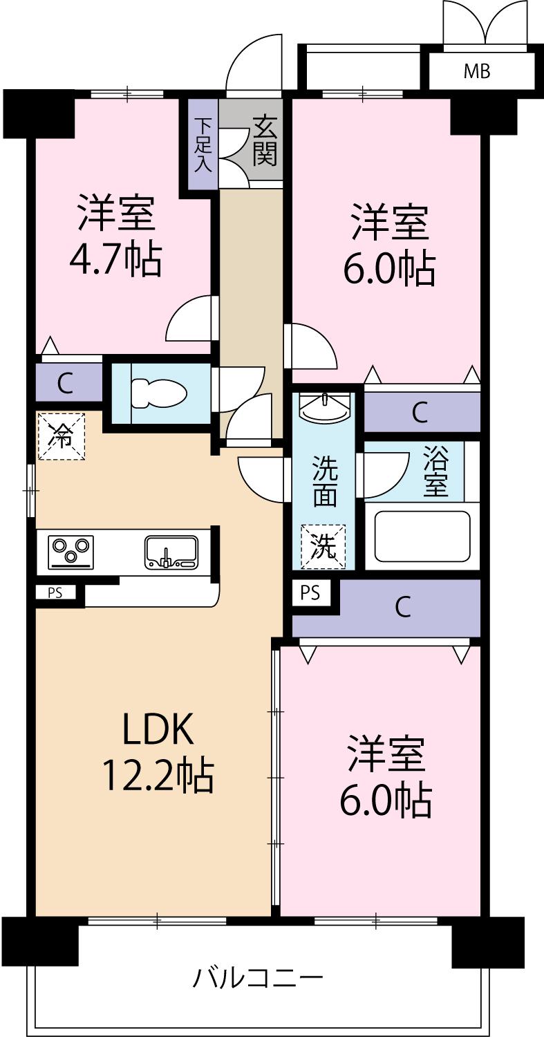 ベルシャトウ府中是政